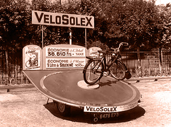 Solexrijden op de Solex